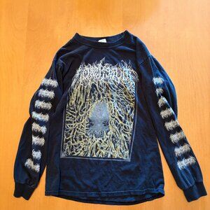 MORTIFERUM Descension into Psychotic Depths 4-sided long sleeve T size small